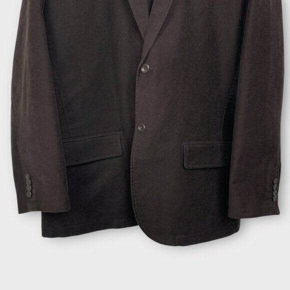 Old Navy Brown Brushed Cotton Sport Coat Blazer Jacket - Picture 2 of 7